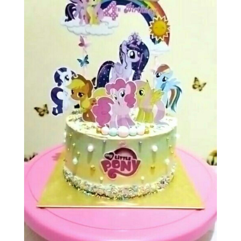 

My Little Pony Birthday Cake Kue Ulang Tahun Karakter