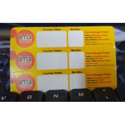 Voucher Indosat Kosong