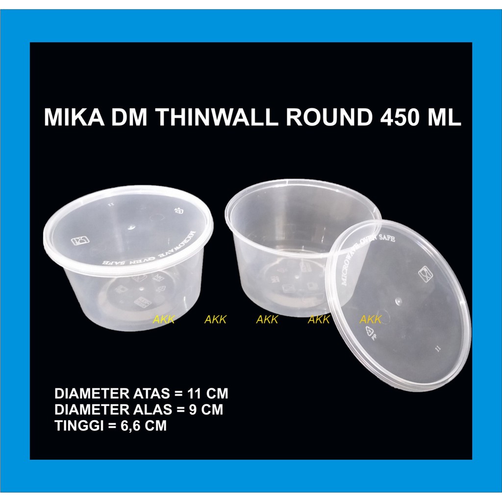 Jual Thinwall Dm Round Ml Mangkok Mika Mangkok Salad Pcs Shopee Indonesia