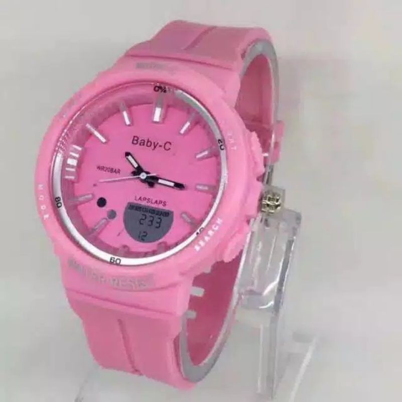 Terima Cod)Jam Tangan Wanita Baby-c Strap Rubber