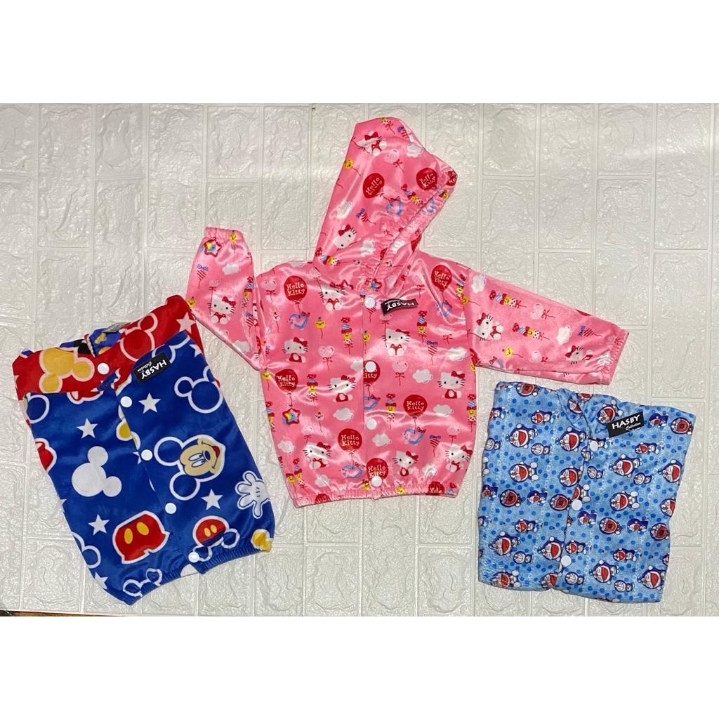 sweater jaket anak lucu murah full print 3-18bulan