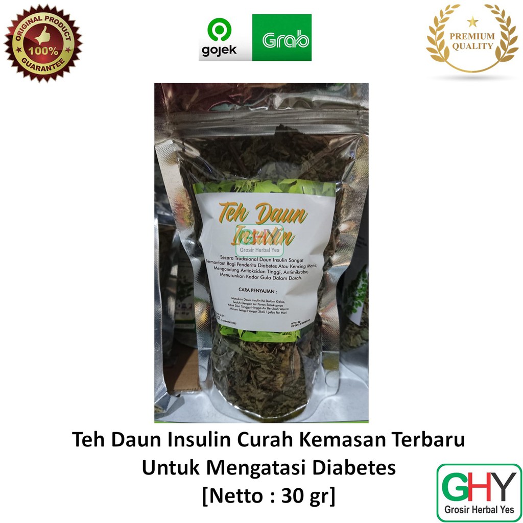 

Teh Daun Insulin Obat Diabetes