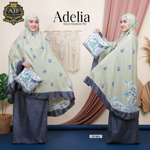 MUKENA - MUKENA ADELIA - MUKENA DEWASA