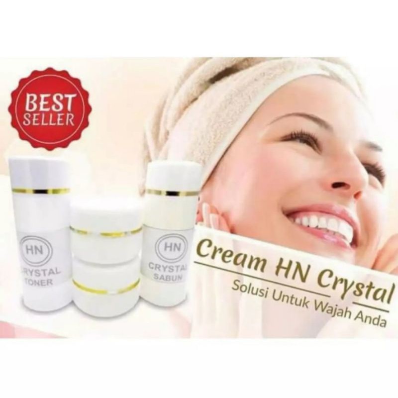 Cream HN CRYSTAL 15gr - 1 PAKET Isi Full - ASLI ORIGINAL 100%