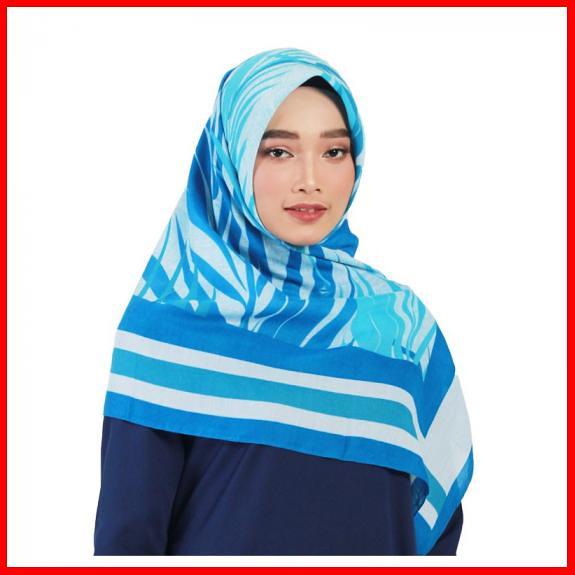 Dauky Hijab Segi Empat Kerudung Salya Series Polysilk 1-Loretta Lavender