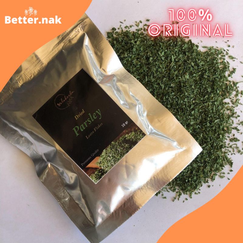 

Parsley Leaves Flake Kering Import Kualitas Premium 10gr aherbal&spa