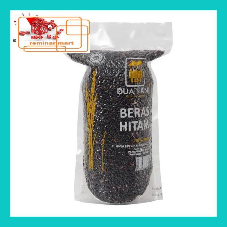 

S0Bers Dua Tani - Beras Hitam 1Kg - Vacuum Packaging Ric0S50B