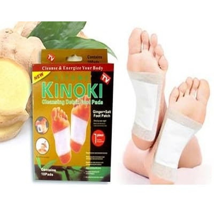 NA [BS COD] Koyo Kaki Gold KINOKI Foot Patch - Koyo Kaki Herbal Kinoki isi 10pcs