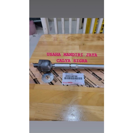 RACK END ASSY LONG TIE ROD CALYA SIGRA 45503-BZ180 ORI THAILAND