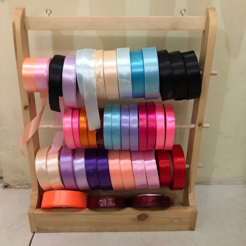 

tempat pita kayu jati belanda
