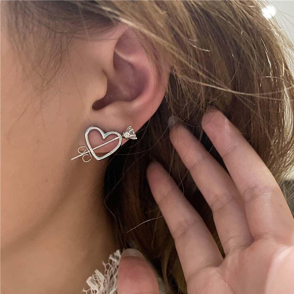 Mxbeauty Zirkon Anting Temperamen Hadiah Sederhana Elegan Indah Gadis Telinga Aksesoris Wanita Anting Pejantan