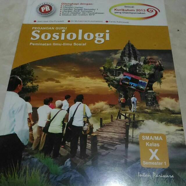 Buku PR PG Sosiologi kelas 10 A
