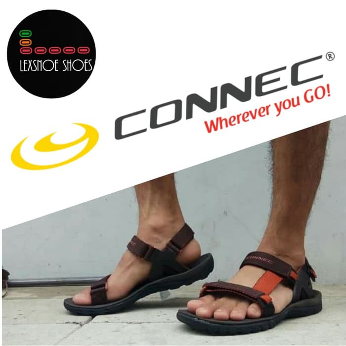 Produk Asli Original Sendal Connec Sandal Connec Gunung Diskon
