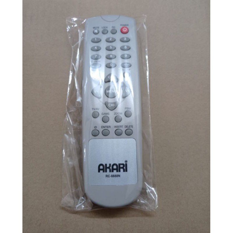 REMOT TV TABUNG AKARI RC-8888N