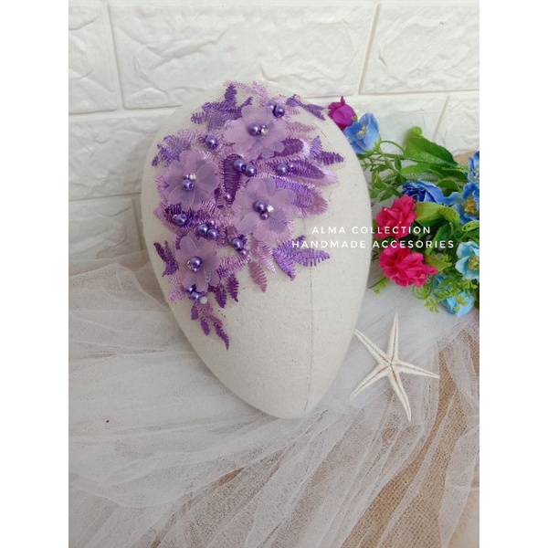 (COD) Headpiece simple Headpiece murah (warna 1)