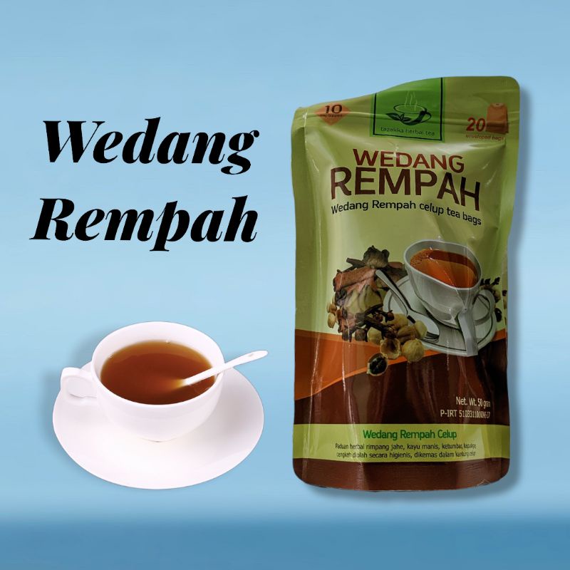 

wedang rempah celup tea 20 bags tazakka