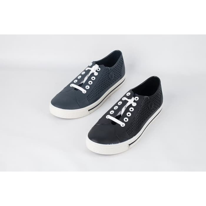 Unik Sepatu Kets AP STAR by AP Boot   Navy  38 Murah