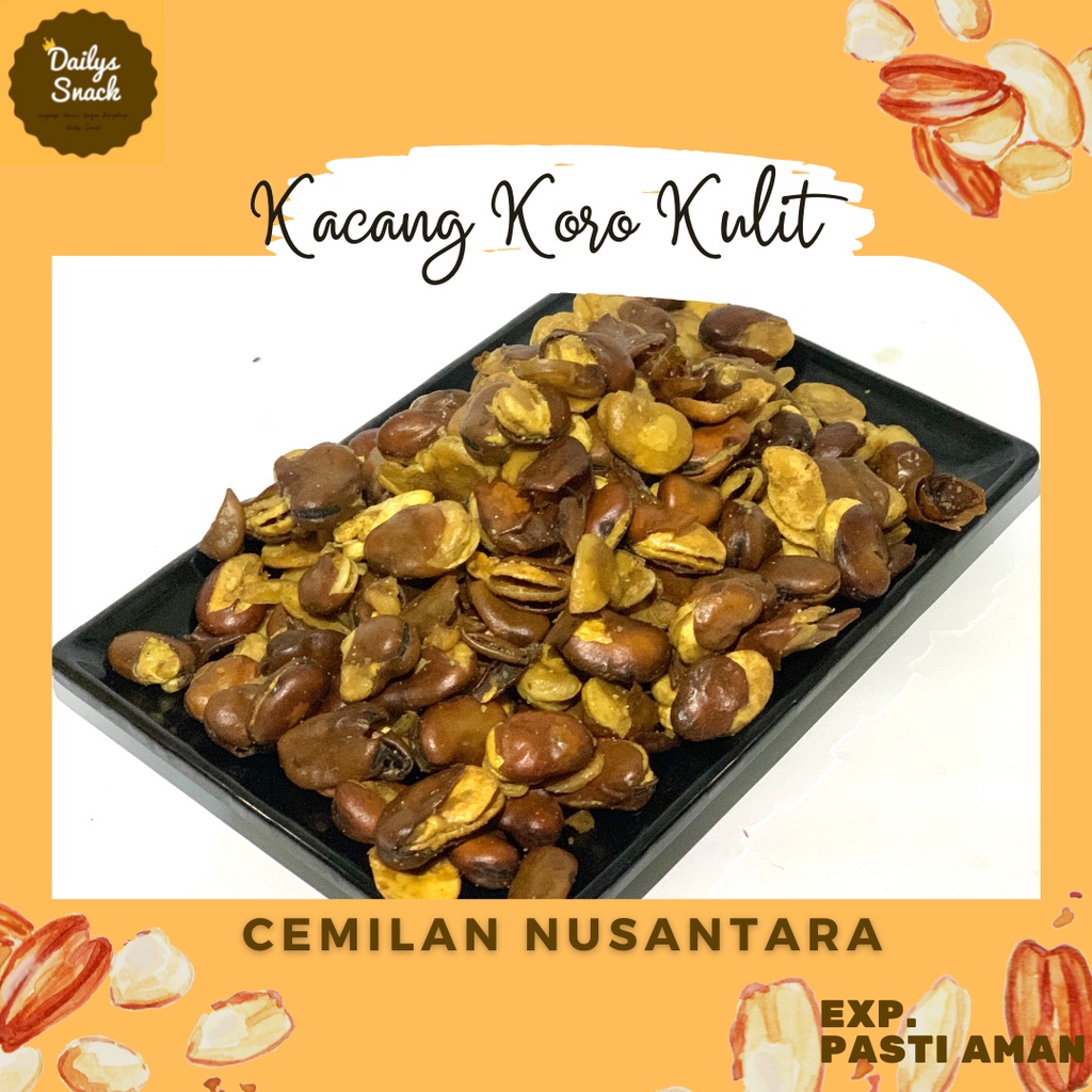 

SNACK KILOAN / MAKANAN RINGAN - KACANG KORO KULIT 95 GRAM