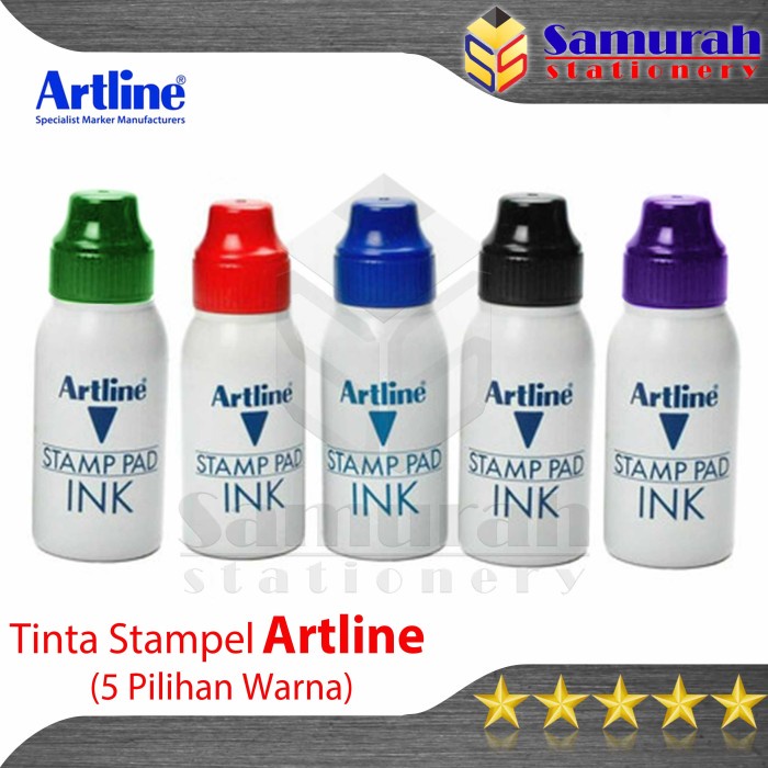 

Dijual Isi Ulang Tinta Bak Stampel Artline / Refill Stamp Pad Ink Art Line Berkualitas