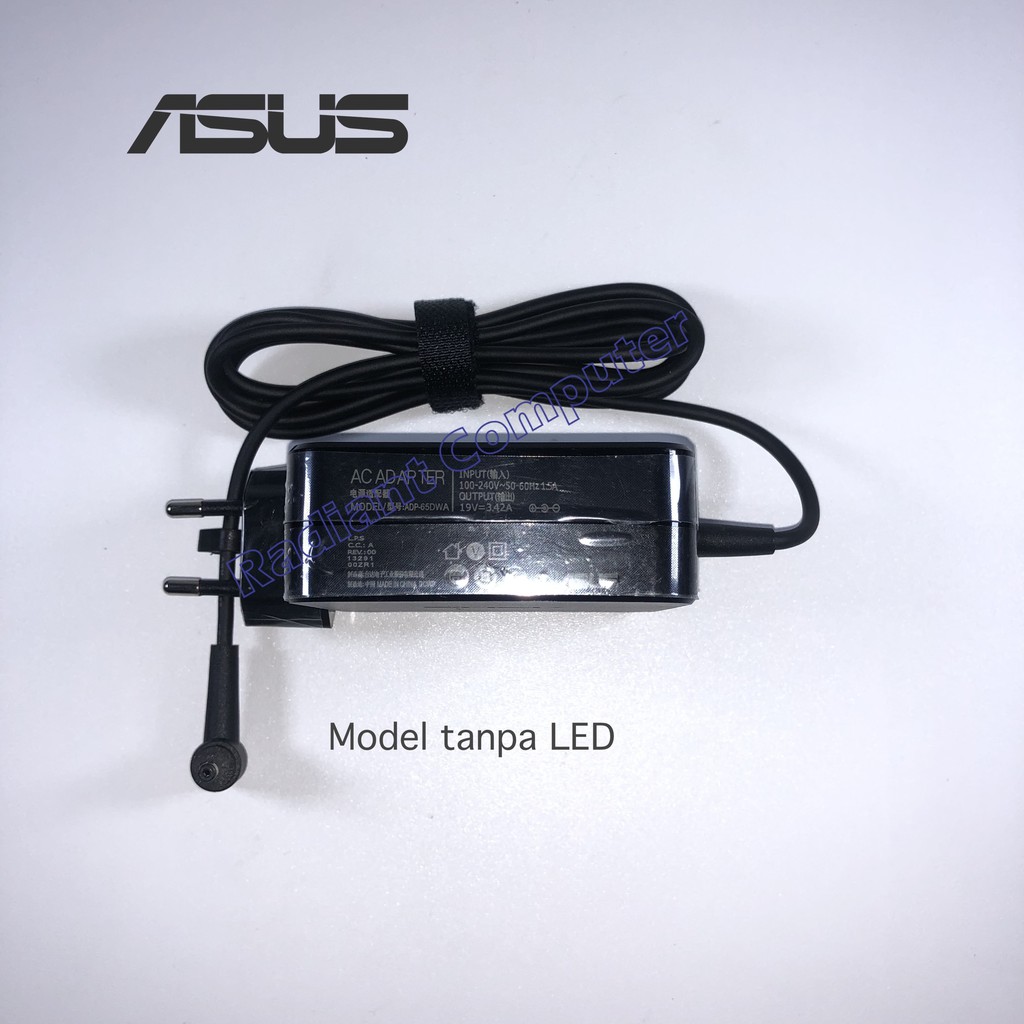 Adaptor Charger Original Asus 19V 3.42A, 4.0*1.35mm model kotak