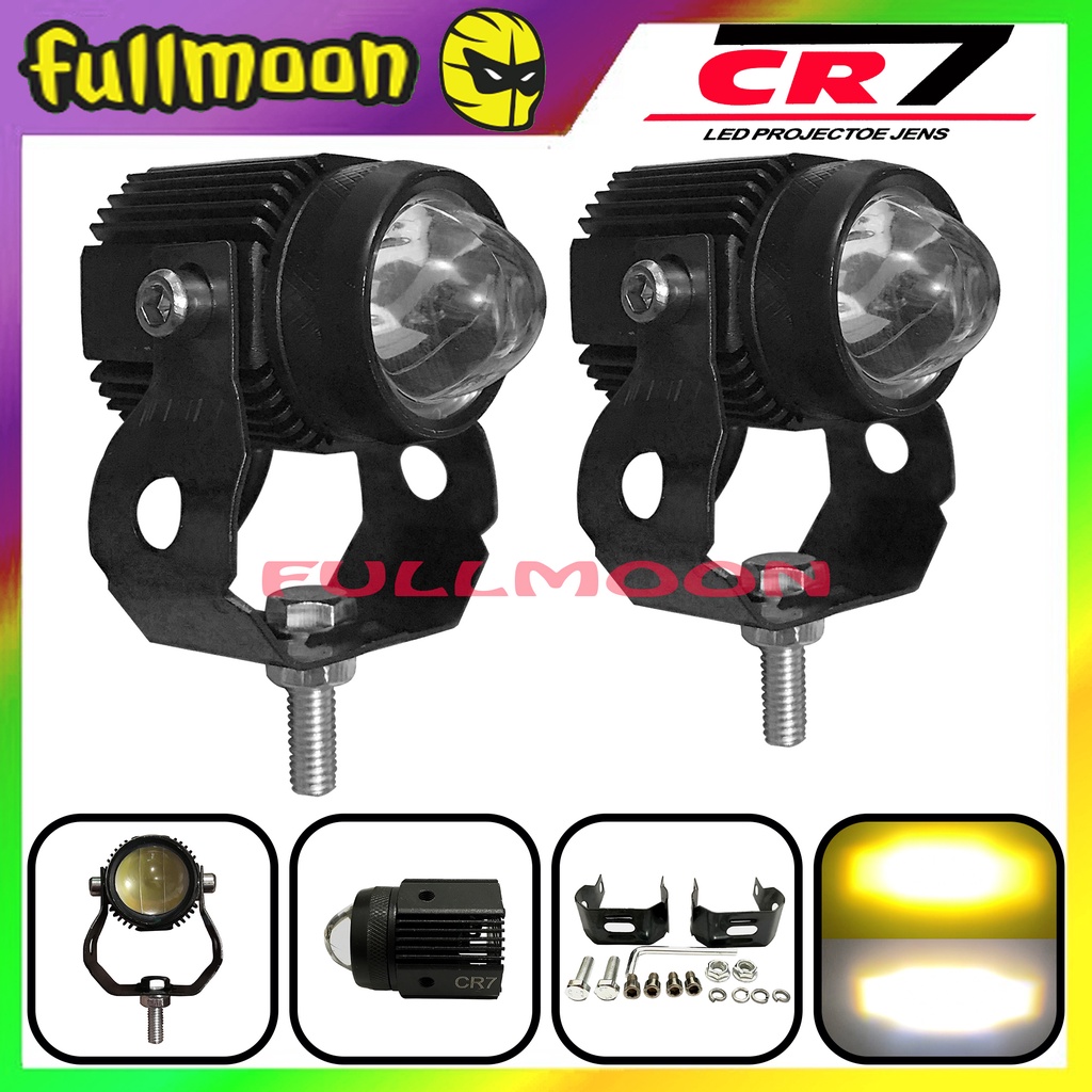 LAMPU TEMBAK LED MINI DRIVING CR7 4653