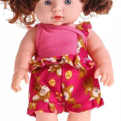 Boneka Susan Boneka Bayi Mainan Anak Perempuan Bisa Bicara - Merah