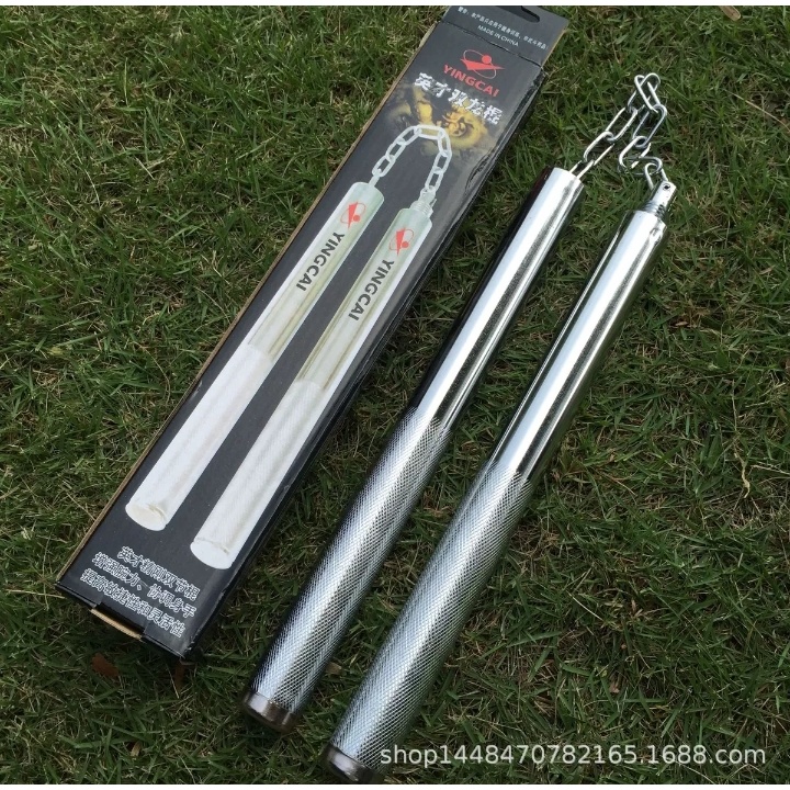 BISA COD! Double Stick Ruyung Busa Naga Nunchaku Caku Alat Beladiri