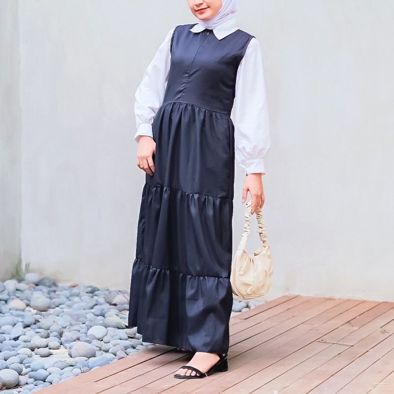 Arifirn Innap Maxi Dress | Inner Dress | Long Dress Tanpa Lengan