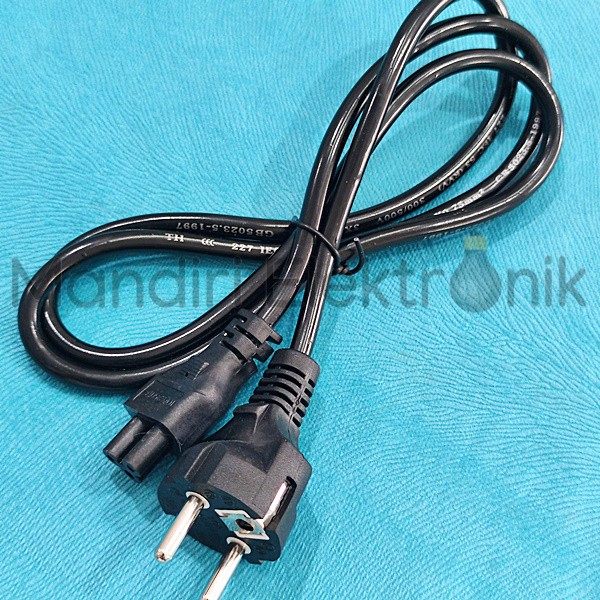 Kabel Power Adaptor Charger Laptop Mickey Mouse - Kabel Power 3 Lubang