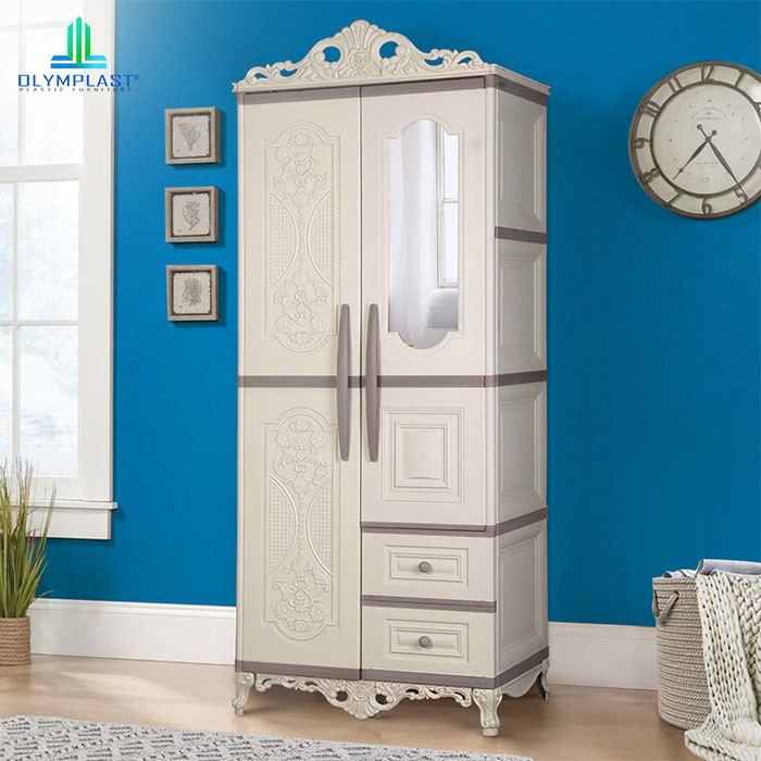 Olymplast Lemari Plastik 2 Pintu OTC Classic