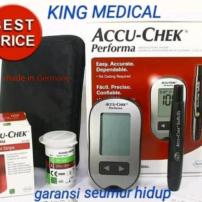 Accu Check Performa Alat Tes Cek Gula Darah Made In German Accu Chek