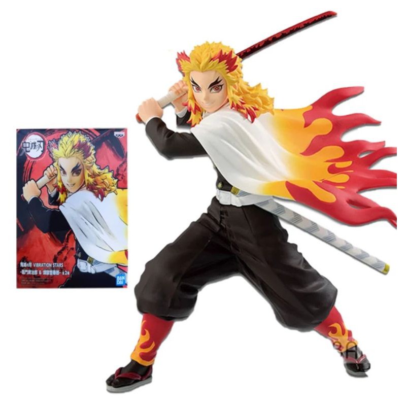 action Figure Kyojuro rengkoku Demon slayer vibration