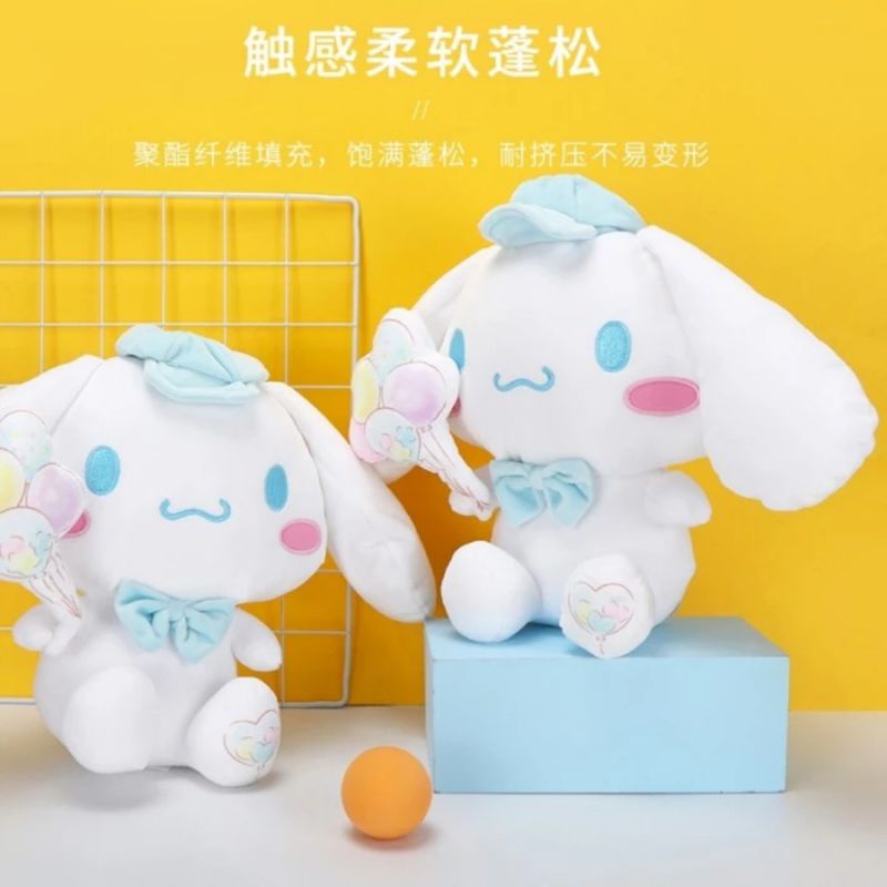 Boneka Cinnamoroll Miniso Ballon (Boneka Sanrio x Miniso)