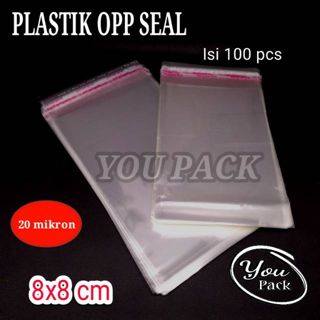 

KEMASAN PLASTIK OPP 8X8 CM