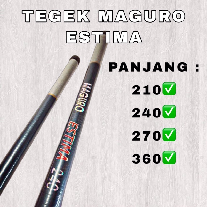 New JORAN TEGEK RUAS PENDEK MAGURO ESTIMA JORAN TEGEK MURAH