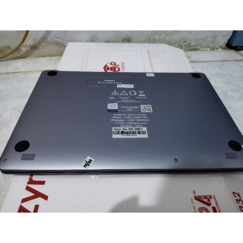 laptop SSD zyrex sky 2021 14inch