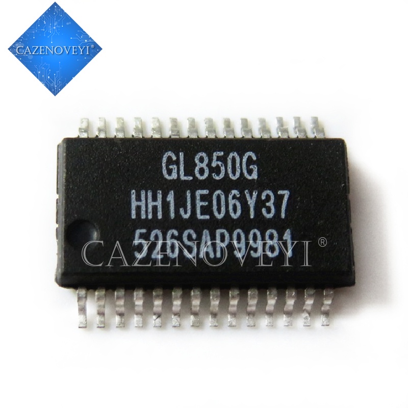 5Pcs / lot GL850 SSOP28 HUB Controller USB 2.0 GL850G