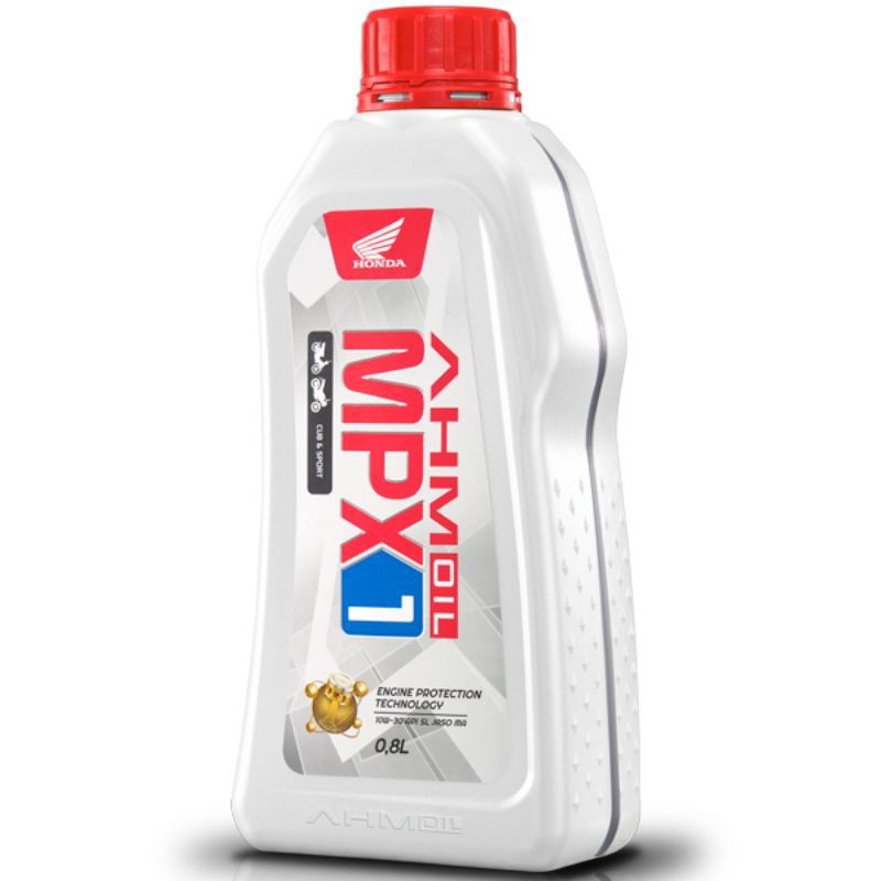 AHM OIL HONDA MPX 1 800 ML 10W-30SL JASO MA