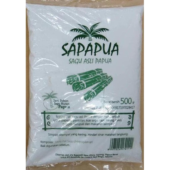 

Big Sale HOT SALE Sapapua (Tepung Sagu dari Papua) 500 gram Terjamin Big Sale