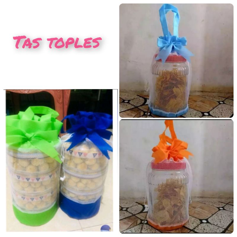 

Tas toples 3 susun (8 pcs) tas serut tile toples kuker/tas toples kue kering/tas toples/tas toples lebaran/tas toples kuker/tas toples kue kering lebaran