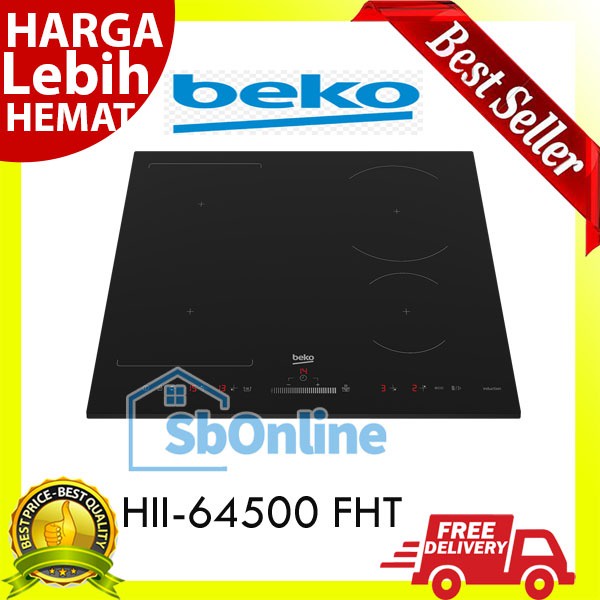 BEKO Induction Hob HII 64500 FHT 60cm Glass HII64500FHT