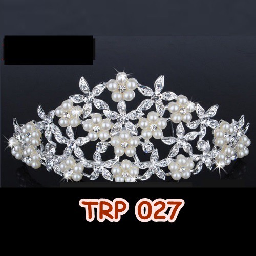 [BISA COD] HEADPIECE PENGANTIN AKSESORIS RAMBUT CROWN WEDDING TRP027