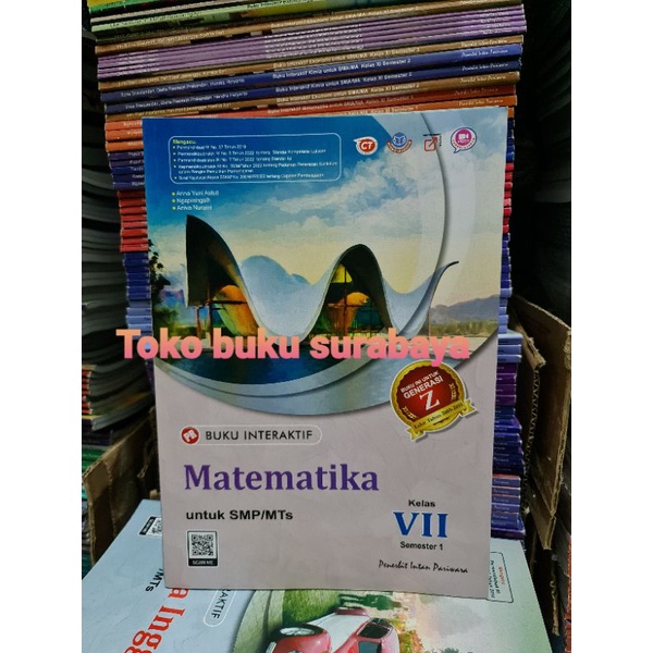 Jual Buku Kurikulum Merdeka Belajar Lks Pr Interaktif Matematika Kelas Vii 7 Semester 1 7a