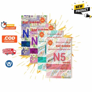 Buku Bahasa Jepang Kiat Sukses Mudah N5 N4 N3 N2