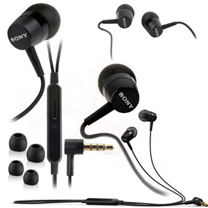 Sony MH750 Bass Earphone With Microphone Headset Original