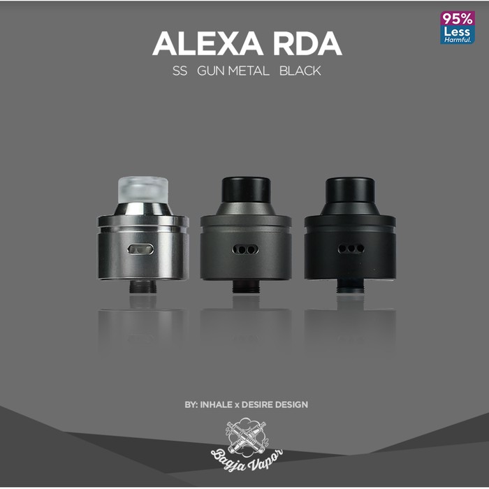 ALEXA RDA COLOUR CAP EDITION BY INHALE AUTHENTIC | Shopee Indonesia