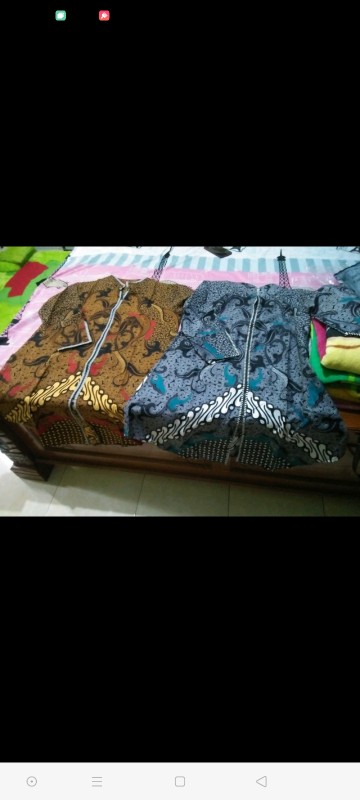 Batik Couple• Baju Batik Couple Amangkurat Abu • Tunik Batik Couple Kemeja Batik • Dress Batik