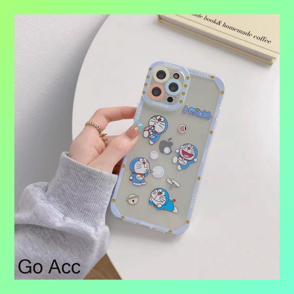 FH26 Softcase Slide Camera Lens Doraemon for Oppo A15/A15s,A33/A53,A3s/Realme 2 U1 U2 C1 A5s A12 A11k A7 A52/A72/A92,Reno 4 5 5F C11 C12 C15 C20 C21 C25 C2/A1k 5 5i 5s/C3 Narzo 20 30A V20 Y11/Y12/Y15/Y17 Y20 Y20i Y20s Y30 Y30i Y50 Y91 Y91c Y93 Y95