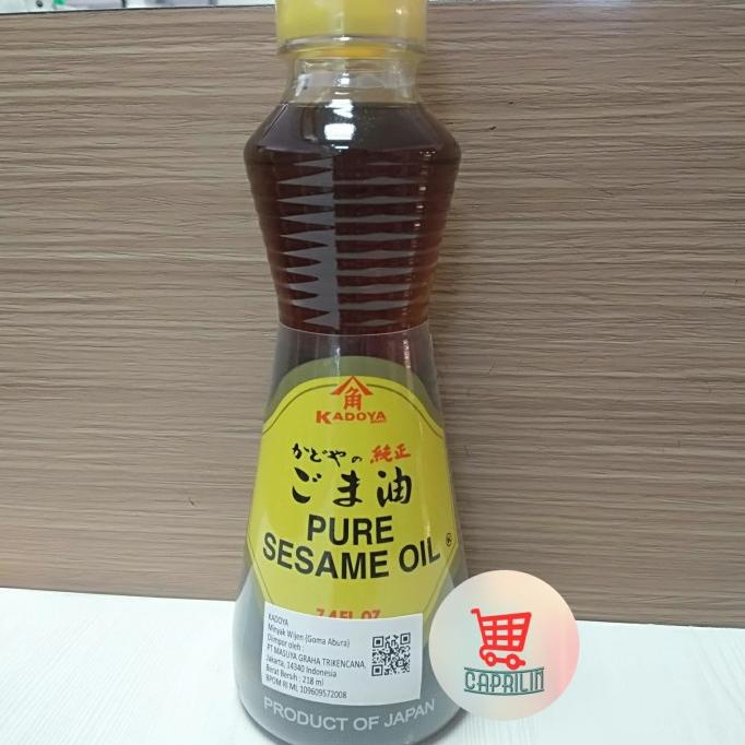 

Kualitas terbaik] kadoya goma abura 200gr - Minyak Wijen impor Jepang/ Japan Sesame oil
