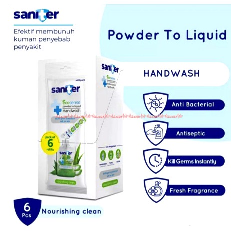 Saniter Ecosense Ecosense Handwash Starter Kit Fresh Clean Sabun Cuci Tangan Sanitizer Sanitier